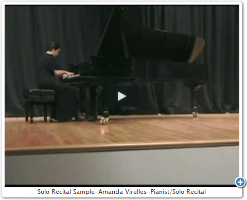 Solo Recital Sample-Amanda Virelles-Pianist/Solo Recital